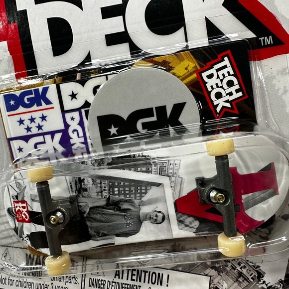 Tech Deck BLA BAC PHOTO Ultra Rare DGK Skateboard Fingerboard New - Picture 3 of 10